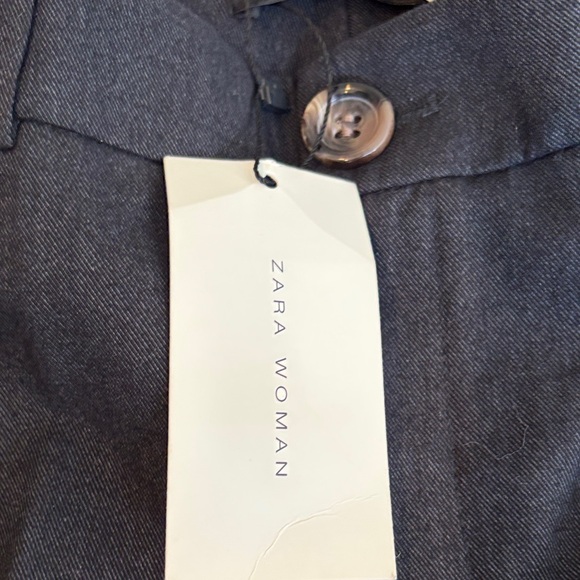 NWT Zara Charcoal Tailored Trousers - Picture 4 of 16